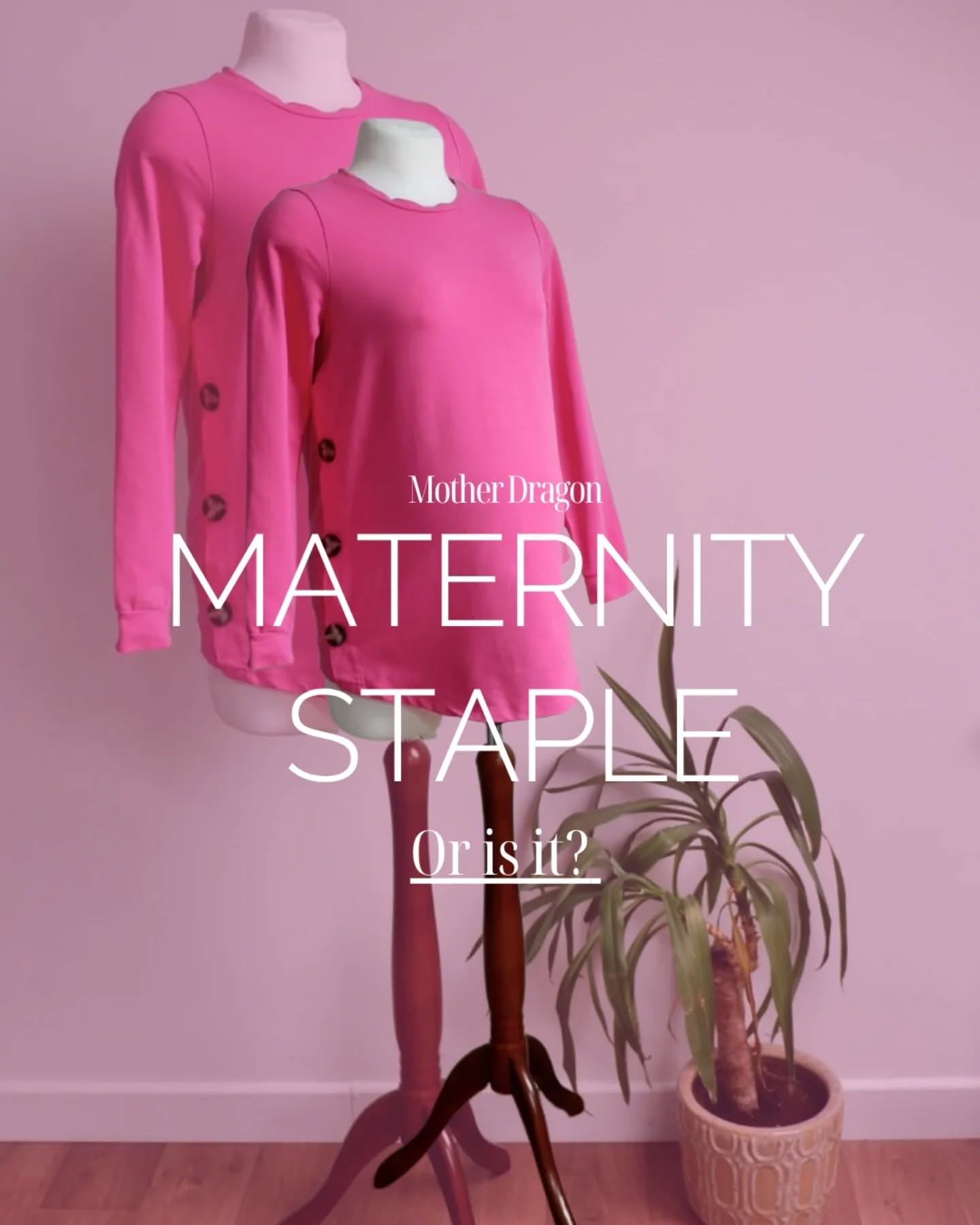 Hands up if you owned this top during pregnancy? I know I did! 
Whether in pink or grey, it’s easily one of the most loved and requested staples in a maternity wardrobe. Is it the timeless fit with endless styling options?
Or maybe it’s because it doesn't have stripes. 😅

This Savida pink maternity/breastfeeding top is back in the shop and ready to be reloved by a another mama.

#motherdragronireland #prelovedclothing #maternitywardrobe #sustainablemum #irishmum #breastfeedingireland #pregnancylife