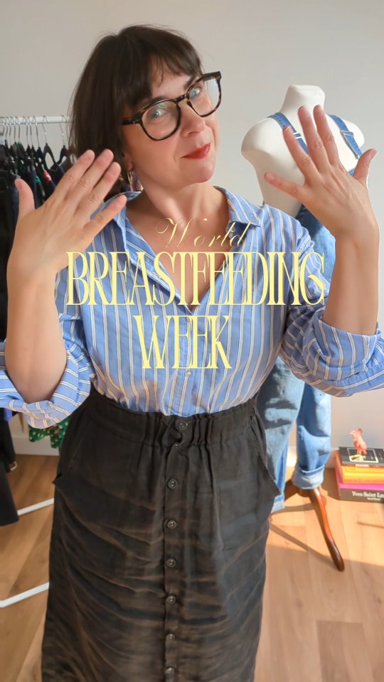 For World Breastfeeding Week, let me show you a few breastfeeding pieces I have in the shop. 
Bras
Vests
Clips 
Zips
Pull up
Pull down
Buttons
You name it.
Breastfeeding, like motherhood was not what I expected. The right clothing made such a difference. Comfort, access, and a bit of style.

Shop these pieces and more.

Members don't forget to log in to your account and your discount will be applied automatically.

#WorldBreastfeedingWeek #motherdragonireland #breastfeeding #breastfeedingclothes #mumlife #nursingstyle #breastfeedingjourney #choosepreloved #sustainablemum #shopsustainable