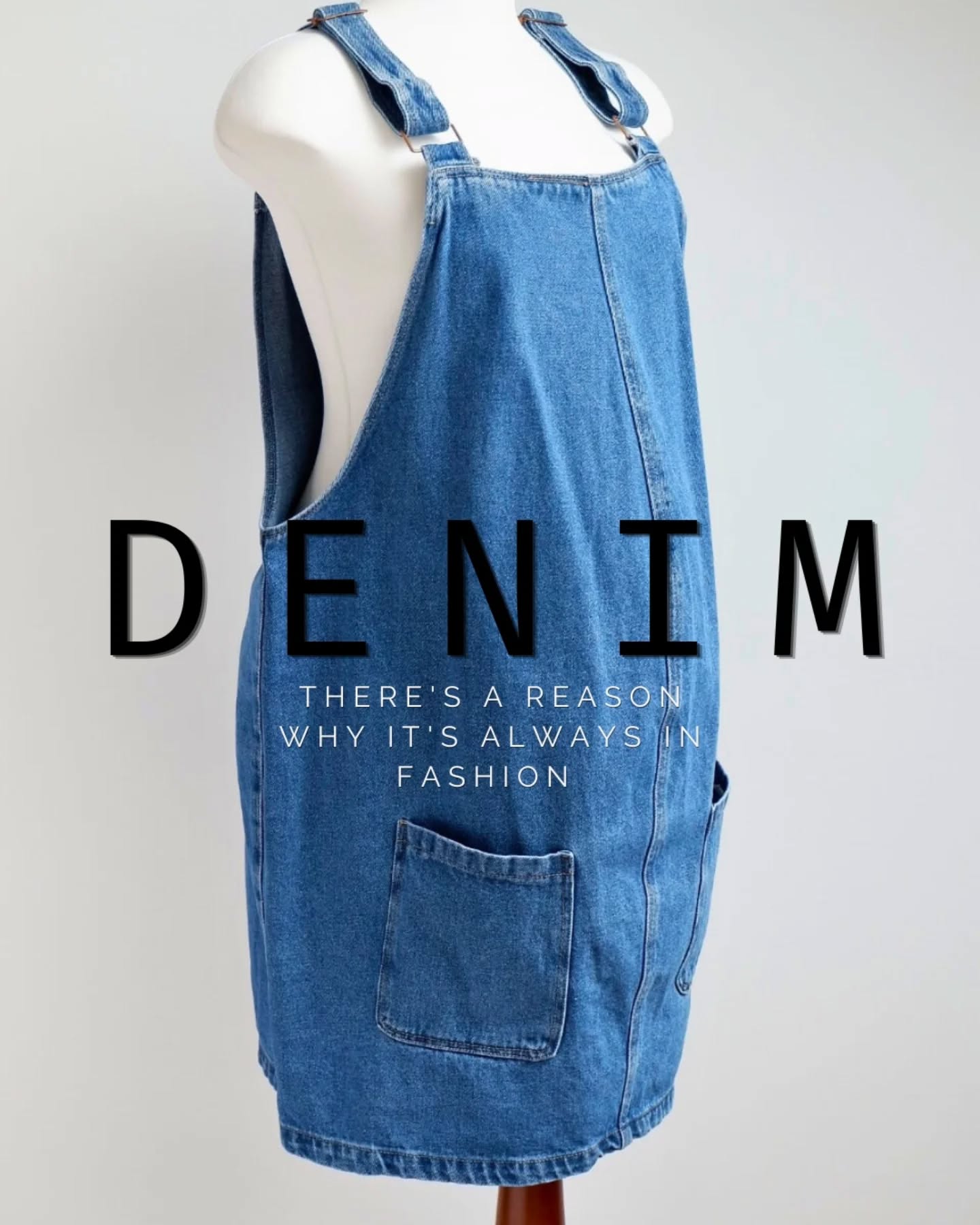 Denim and I haven’t always been on the same page. For a long time it was black jeans or nothing. If it didn’t feel right, I assumed it was my body that was the problem.

What I’ve learned (and what I wish I knew sooner) is that denim is never just one thing. It behaves differently depending on how it’s made and that changes everything.

Some denim has stretch, which gives you that bit of give when your body is changing or growing.
Some is more rigid, which holds its shape but doesn’t always move with you.

Some is lightweight and soft, draping easily over the body.
Others are heavier and more structured, sitting away from you and creating shape.

And then there’s fit. Straight, relaxed, skinny, barrel. Not better or worse, just different ways of sitting on a changing body.

That’s why I love pieces like this.
Easy and no overthinking. The kind of thing you can put on and feel like yourself in, whatever stage you’re at.

There’s a reason denim never really leaves us.
You just have to find the version that works for you. 

What's your relationship like with denim right now?