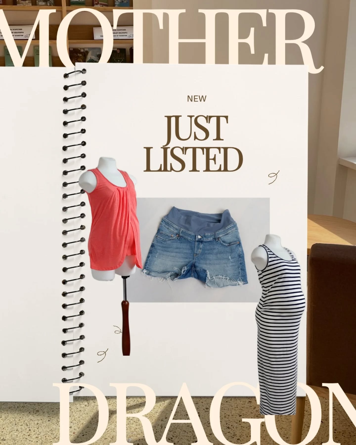 Just Listed 🤱🏼🌞🤰🏻

Mamalicious maxi dress, Brand New with Tags.
H&M denim shorts, for those who like to show a bit of leg.
Mamalicious Coral breastfeeding tank top, back in circulation thanks to a fierce Mother Dragon mama.

DM if you have any questions 

#motherdragonireland #maternitywardrobe #pregnancyfashion
