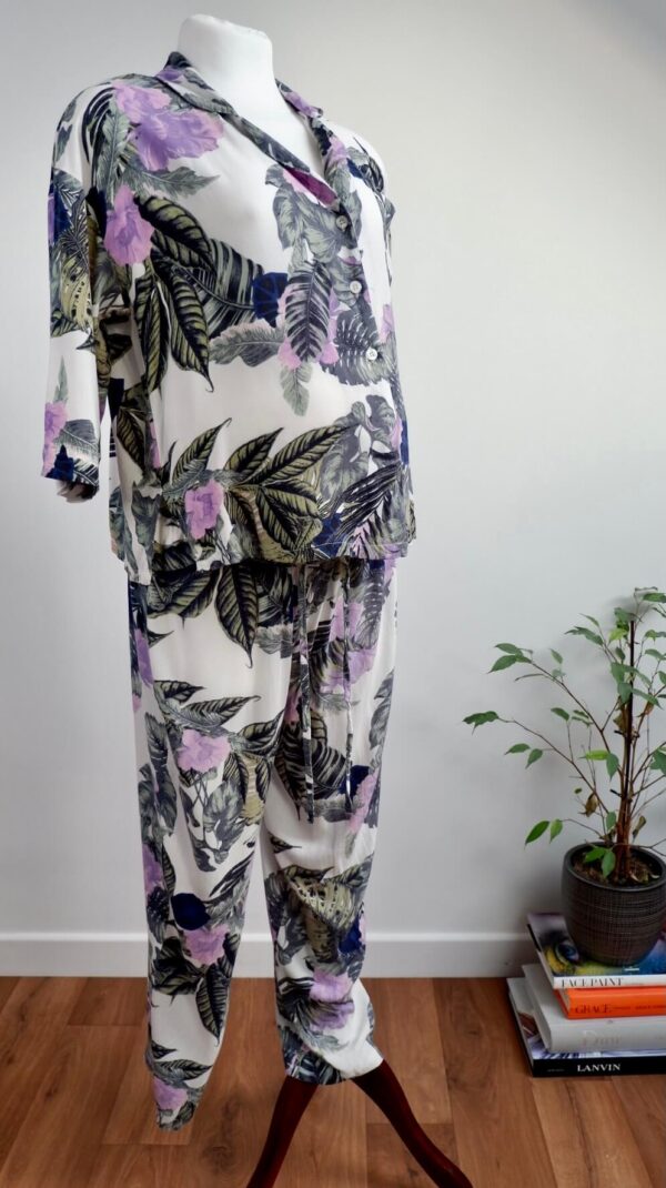 ASOS Design Maternity Tropical Pyjama Set