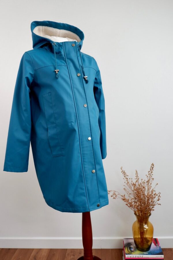 ASOS Maternity Borg Lined Raincoat