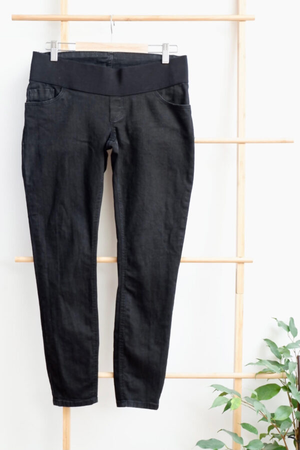 ASOS Under the Bump Maternity Black Skinny Jeans