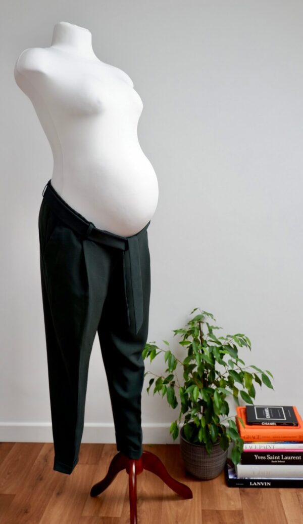ASOS Maternity Green Under the Bump Trousers