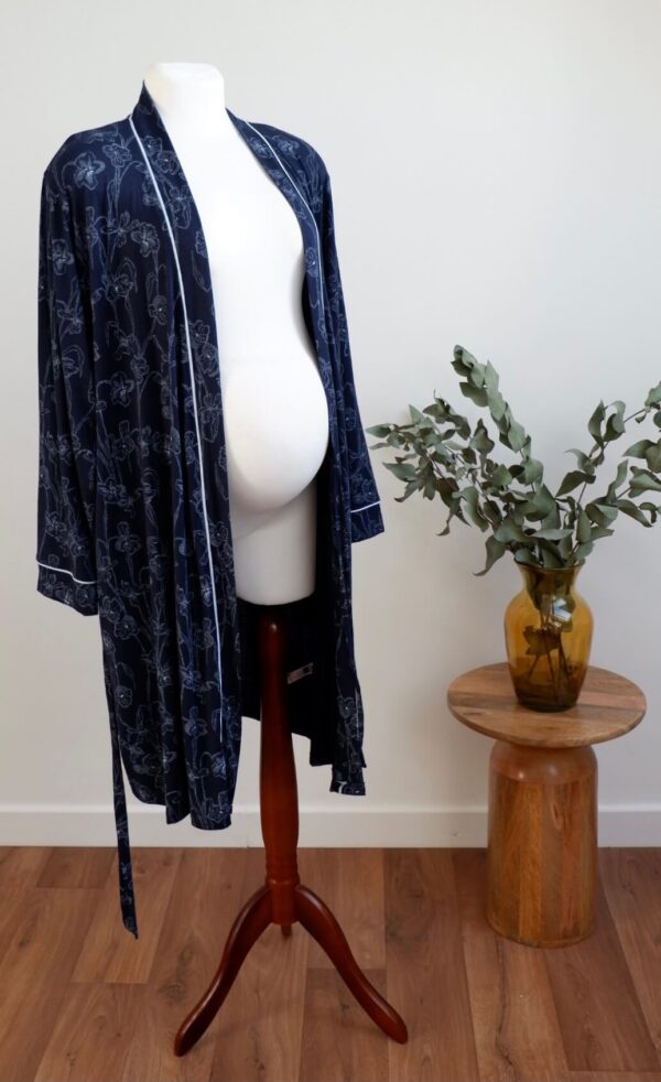 Dunnes Blue Floral Nightgown