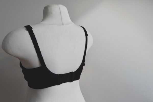 Dunnes Black Breastfeeding Bralette - Image 3