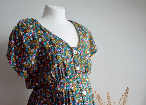 Frugi Floral Maternity and Breastfeeding Dress - Image 3
