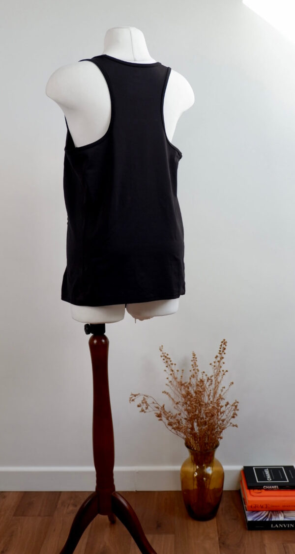 H&M Black Maternity Sports Vest - Image 2