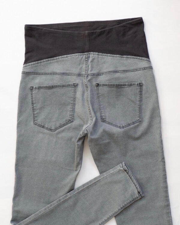 H&M Over the Bump Grey Super Skinny Jeans - Image 2
