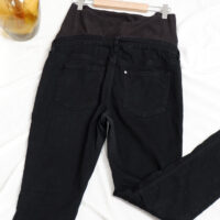 H&M Black Over the Bump Maternity Jeans - Image 2