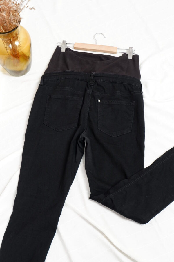 H&M Black Over the Bump Maternity Jeans - Image 2