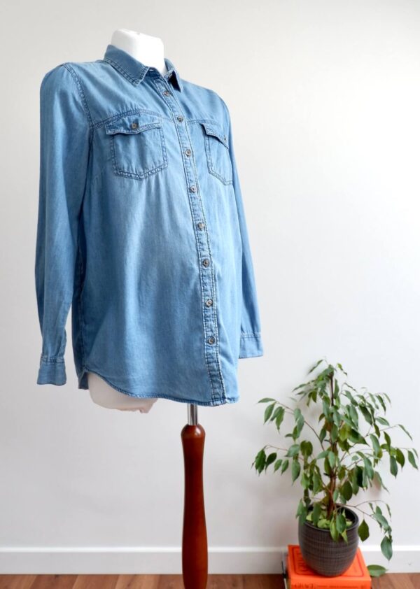 New Look Maternity Denim Shirt