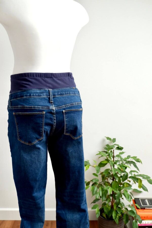 Jeanswest Maternity Over the Bump Dark Blue Jeans - Image 2