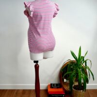 JoJo Maman Bebe Stripe T-Shirt - Image 2