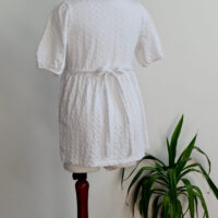 JoJo Maman Bébé White Broderie Maternity Top - Image 2