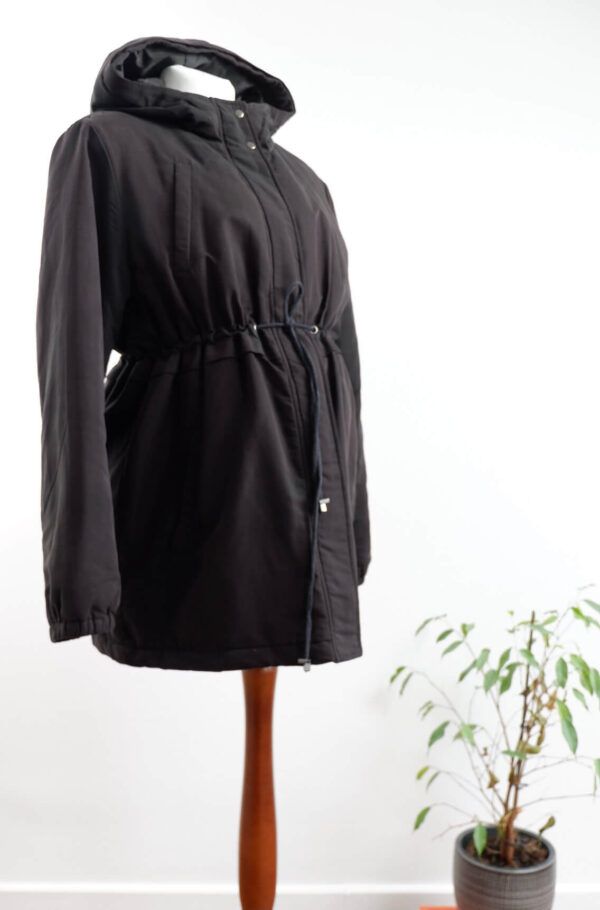 Mamalicious Black Maternity Short Padded Coat