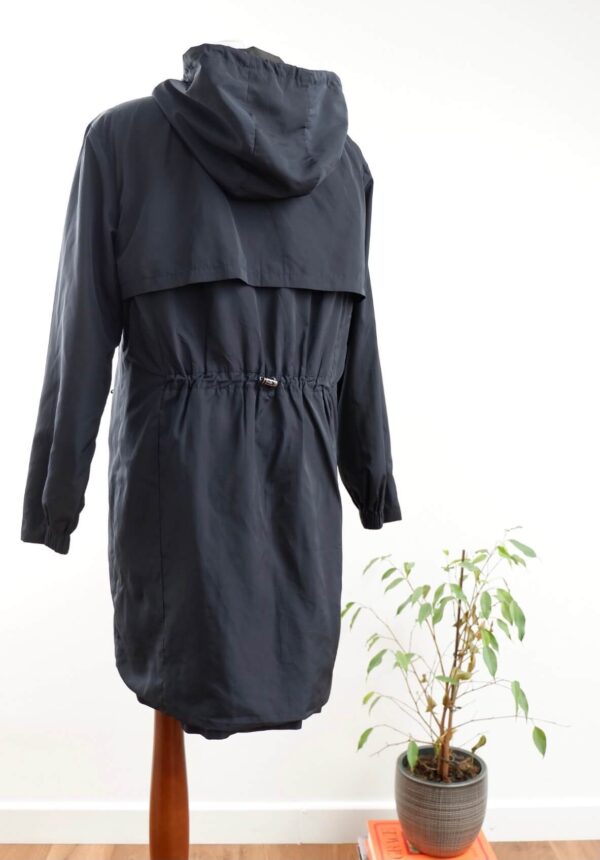 Seraphine Navy Blue Maternity & Baby Wearing Coat