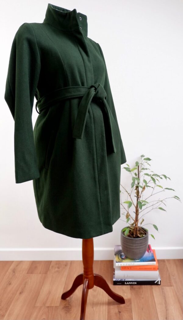 Mamalicious Green Maternity Coat