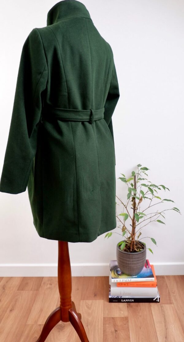 Mamalicious Green Maternity Coat - Image 2