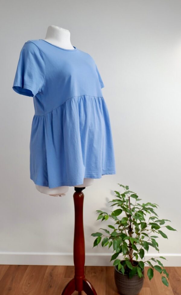 Next Maternity Blue Peplum T-Shirt