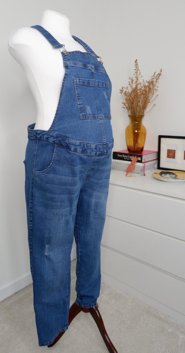Next Maternity Denim Dungarees