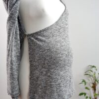 Next Maternity Grey Wrap Cardigan - Image 2