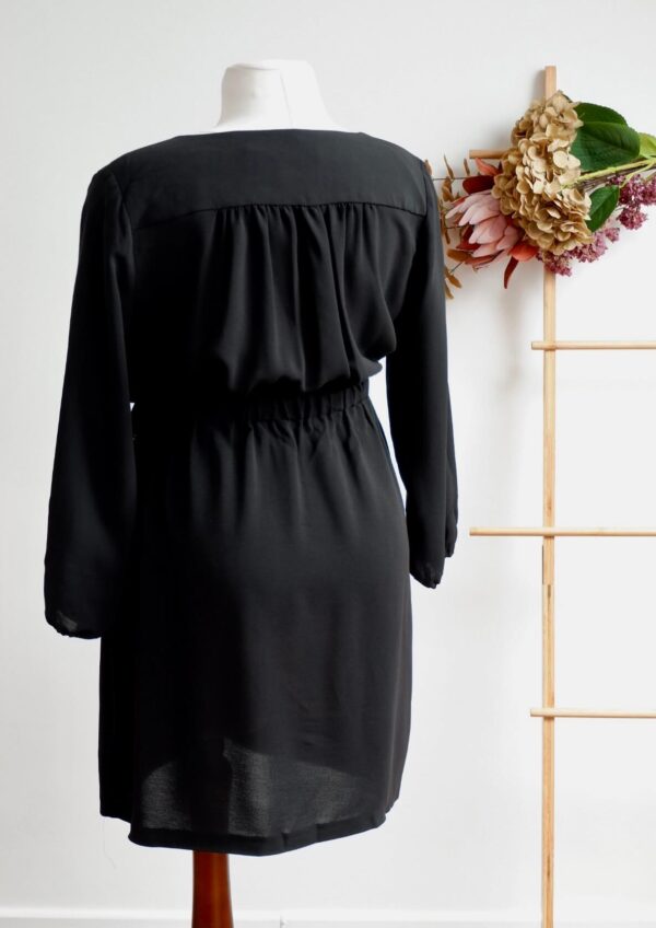 Ripe Black Maternity and Breastfeeding Dress - Image 2