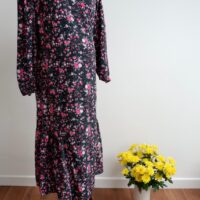 Savida Maternity Floral Wrap Dress