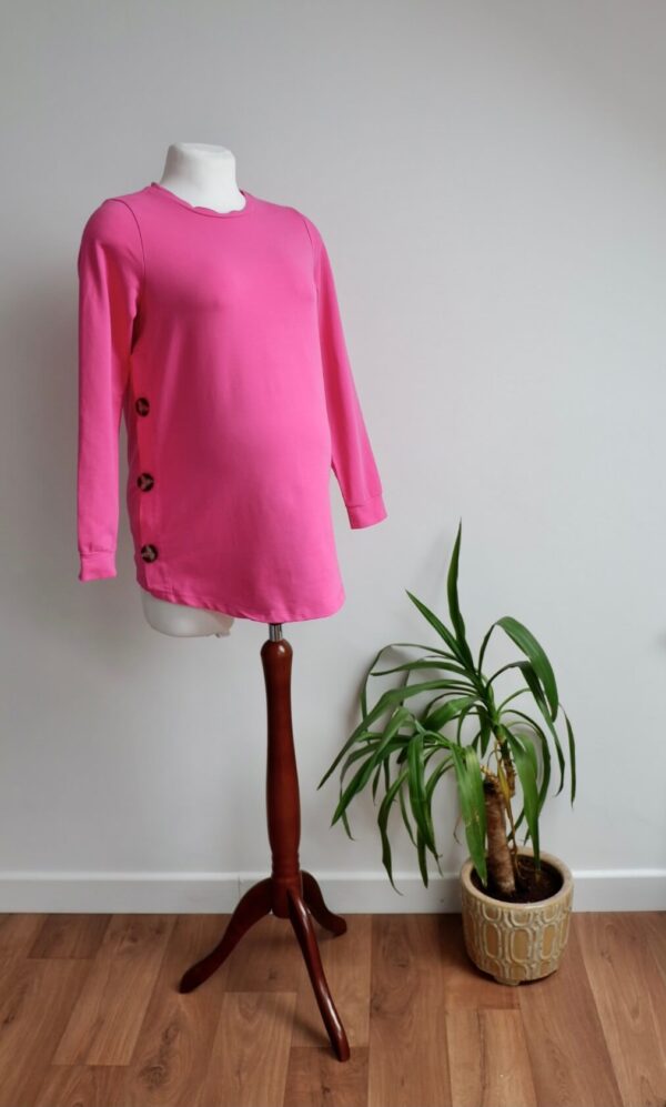 Savida Maternity Pink Sweatshirt