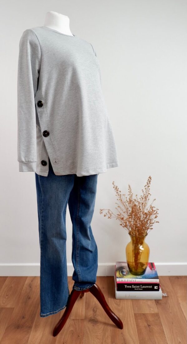 Savida Maternity Grey Sweatshirt