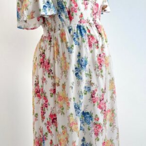 Seraphine floral maternity and nursing dress