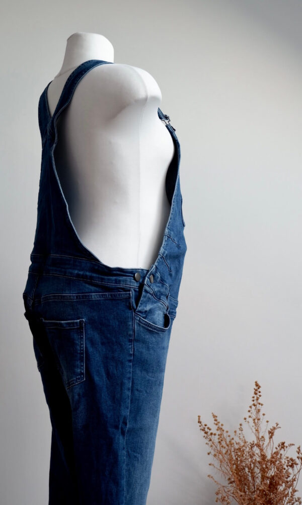 Seraphine Maternity Denim Dungarees - Image 3