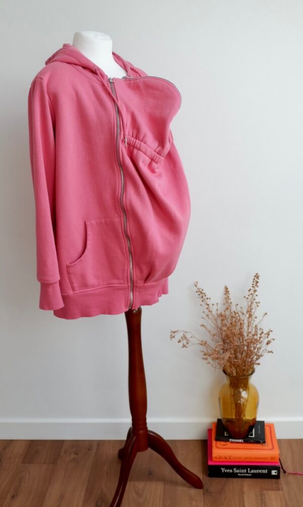 Seraphine 3-in-1 Pink Maternity and Baby Wearing Hoodie