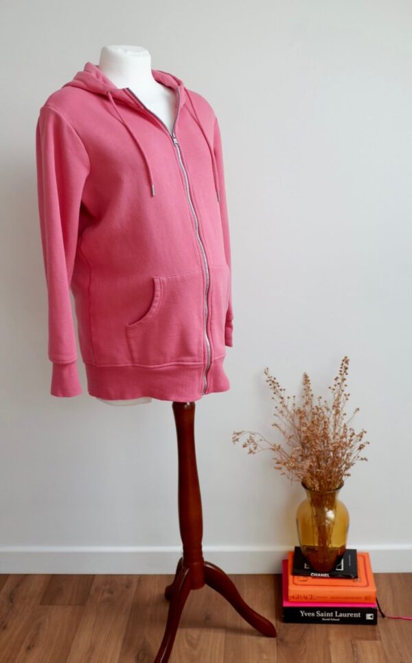 Seraphine 3-in-1 Pink Maternity and Baby Wearing Hoodie - Image 3