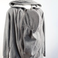 Seraphine 3-in-1 Grey Maternity and Babywearing Hoodie