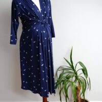 Seraphine Sweetheart Front Knot Maternity Dress